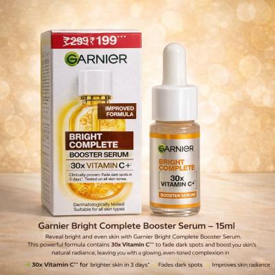 GARNIER BRIGHT COMPLETE VITAMIN C SERUM